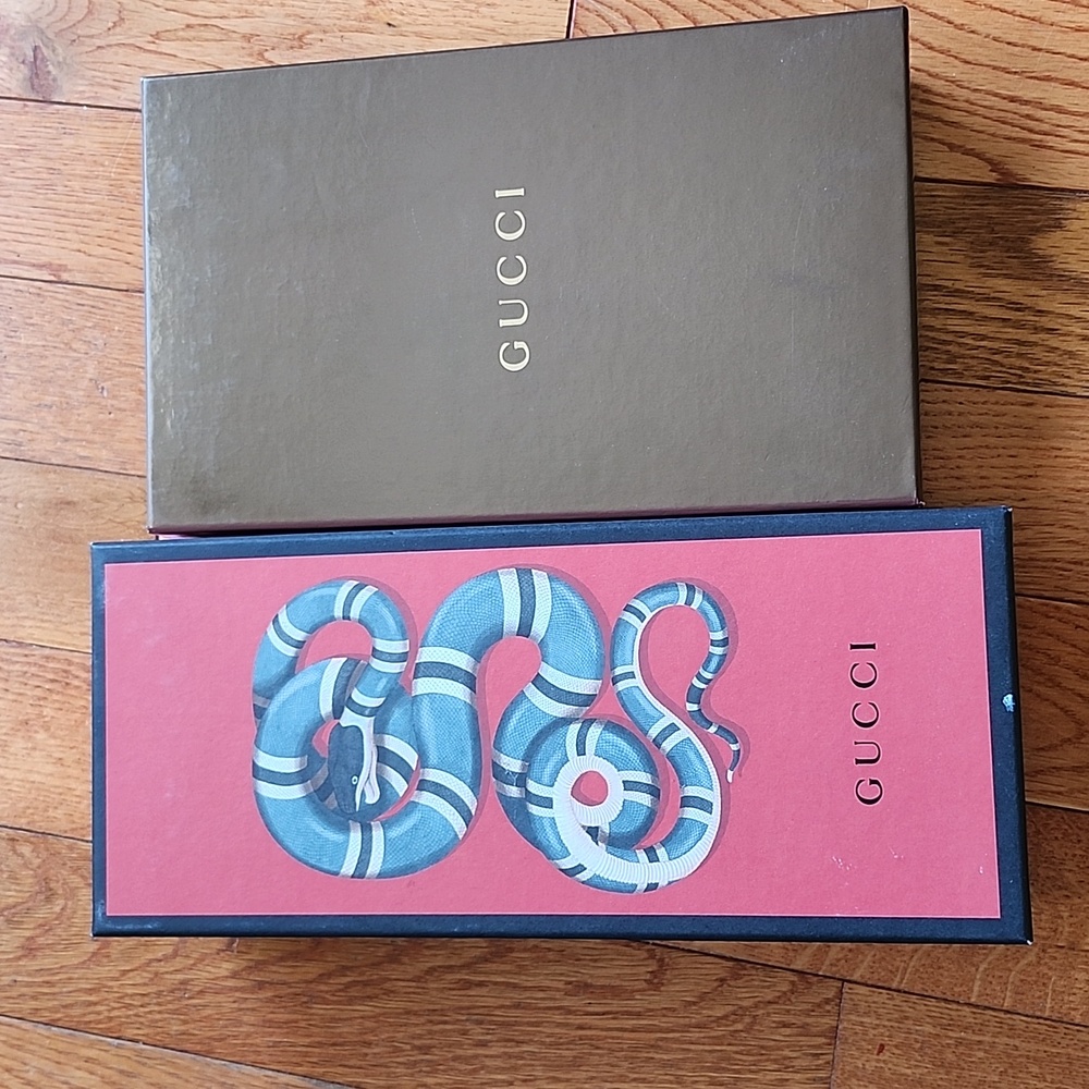 Gucci Pink and Brown Box